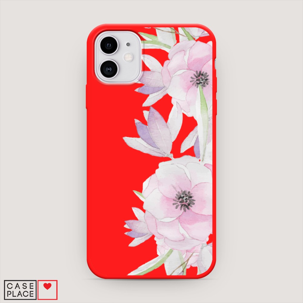 

Чехол Awog на Apple iPhone 11 / Айфон 11 "Нежные анемоны", Разноцветный, 12153-1