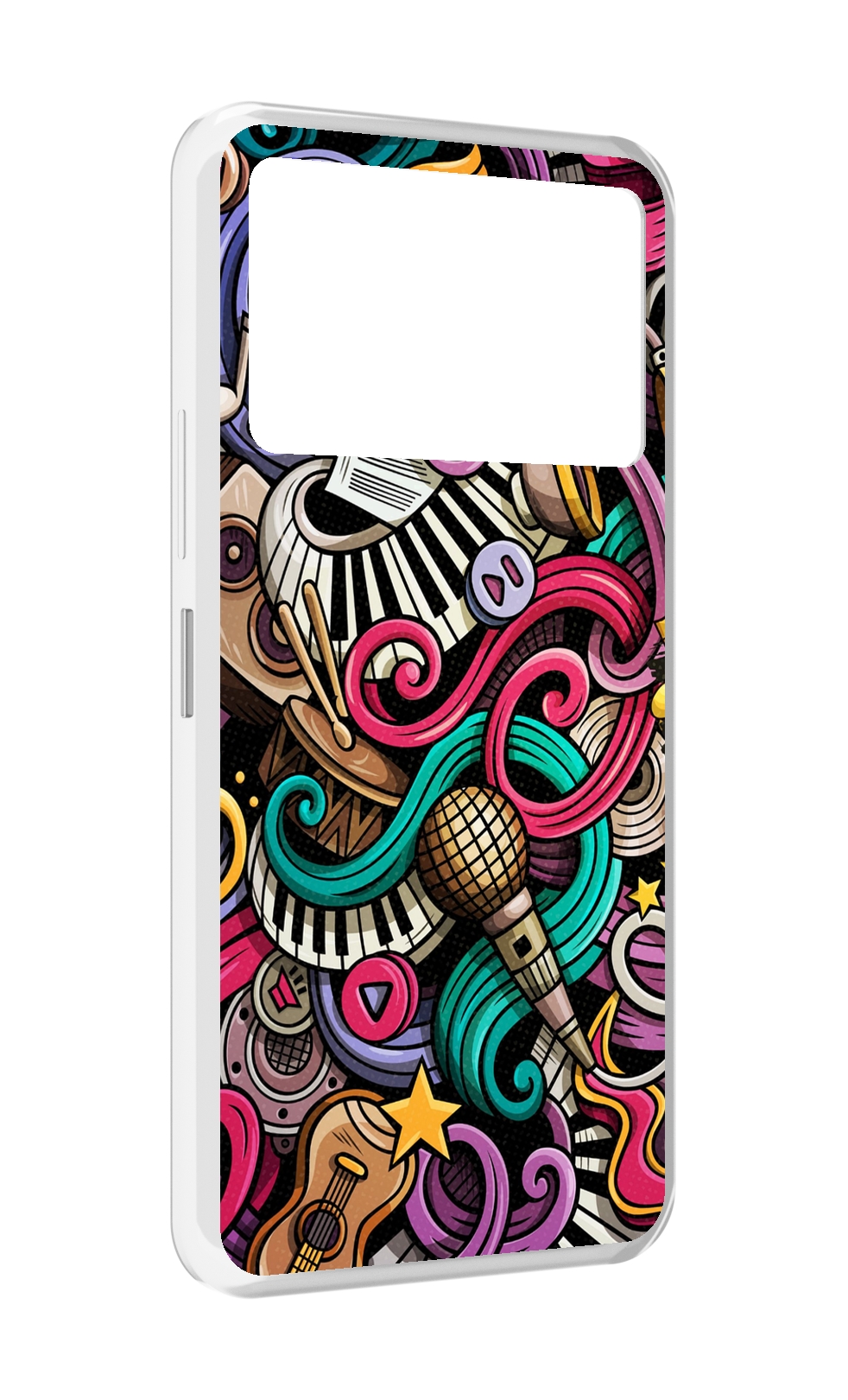 

Чехол MyPads любимая-музыка для Infinix NOTE 12 VIP (X672), Прозрачный, Tocco