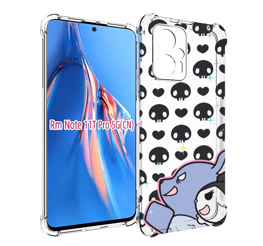 

Чехол MyPads злые-мини-животные детский для Xiaomi Redmi Note 11T Pro / 11T Pro Plus / ..., Прозрачный, Tocco