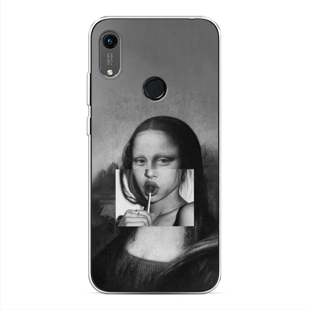 

Чехол Awog на Huawei Y6s "Mona Lisa sucking lollipop", Разноцветный, 611550-9