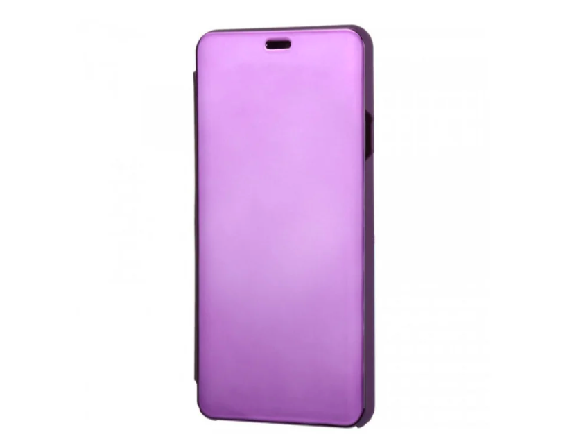 

Чехол-книжка RosCase с дизайном Clear View для Huawei Honor 9C / P40 Lite E / Y7P, Фиолетовый