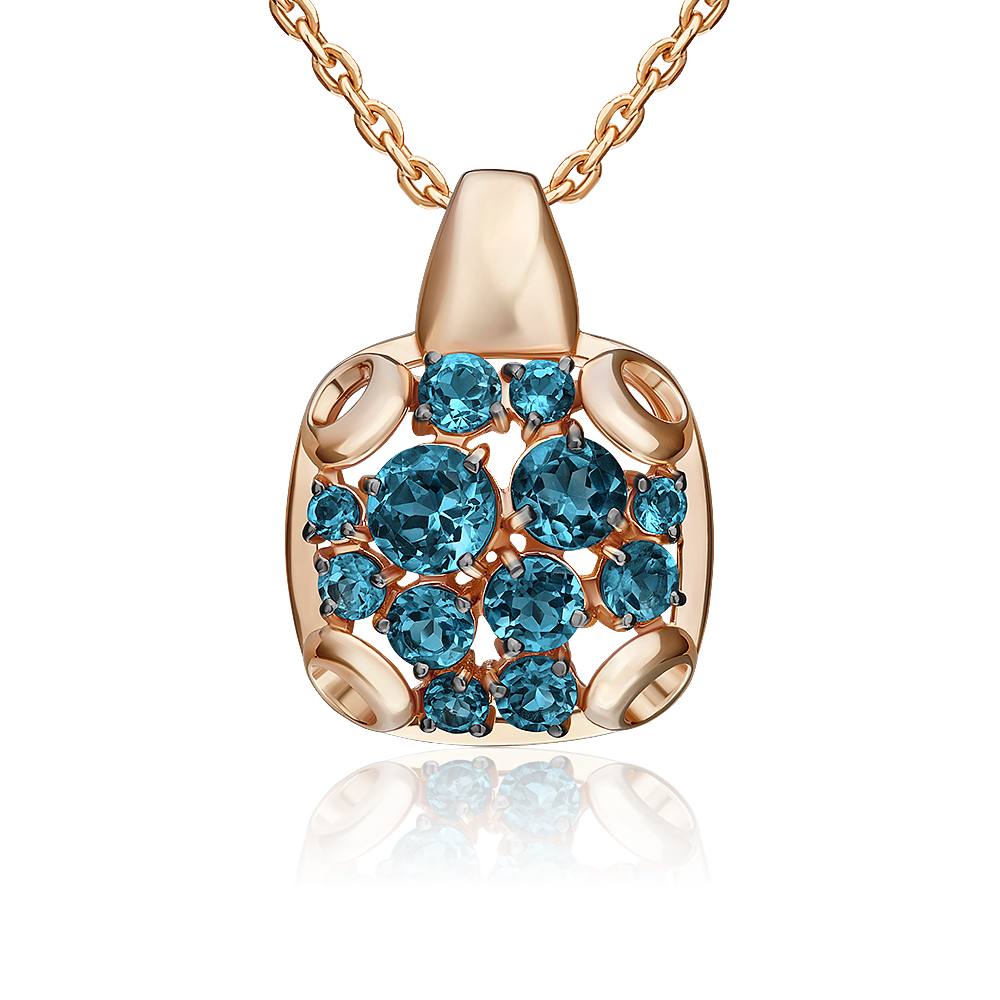 

Кулон из золота PLATINA jewelry 03-3567-01-201-1110, топаз, 03-3567-01-201-1110