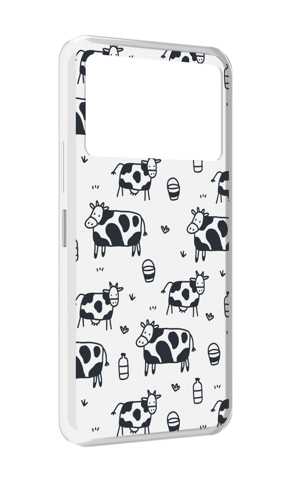 

Чехол MyPads маленькие-коровки для Infinix NOTE 12 VIP (X672), Прозрачный, Tocco