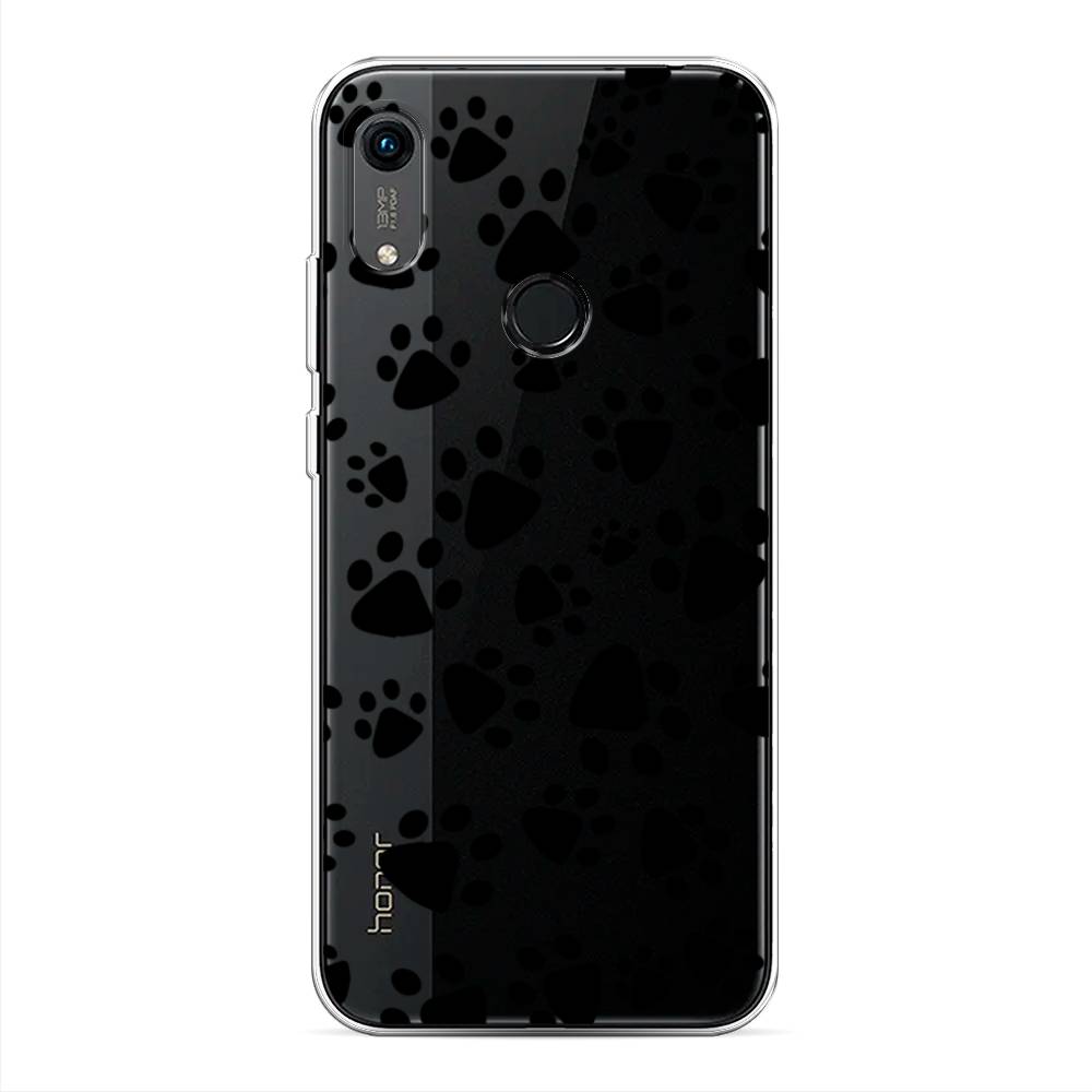 

Чехол Awog на Huawei Y6s "Лапки черные", Разноцветный, 611550-2
