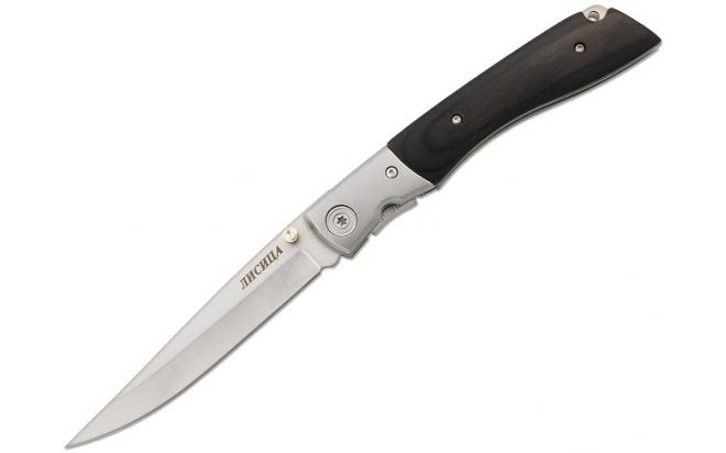 Туристический нож Ножемир Чёткий Расклад Лисица, черный