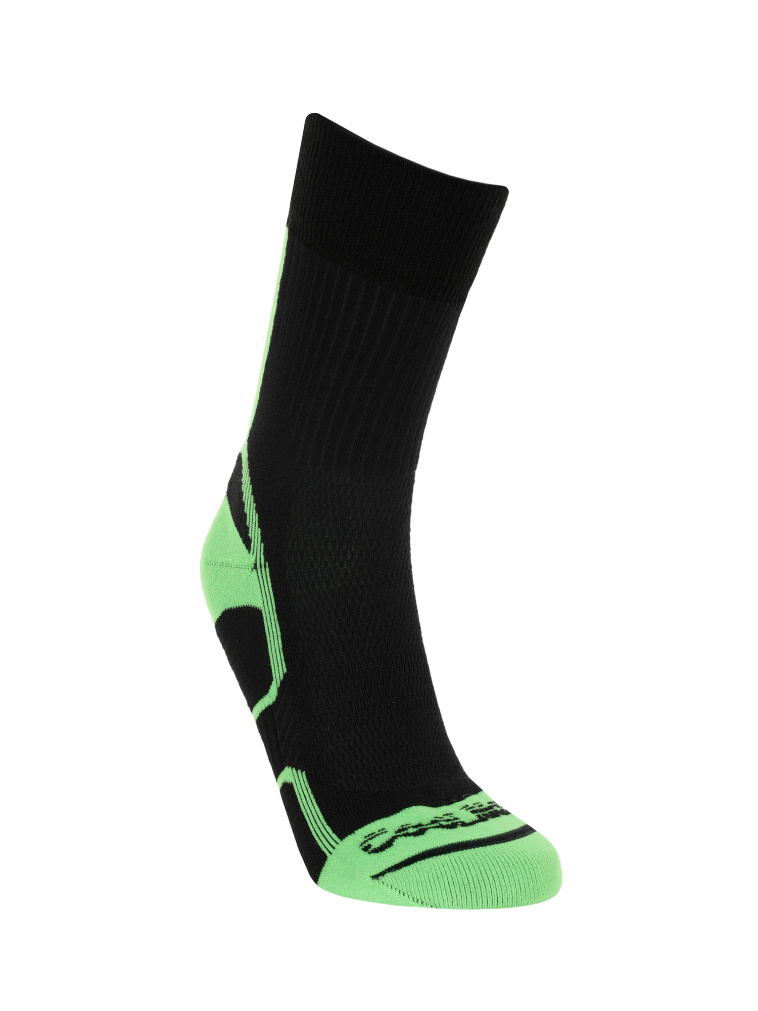 

Носки Accapi Trekking Touch Crew Black/Lime (Eur:42-44) 2024, Зеленый;черный, Trekking Touch