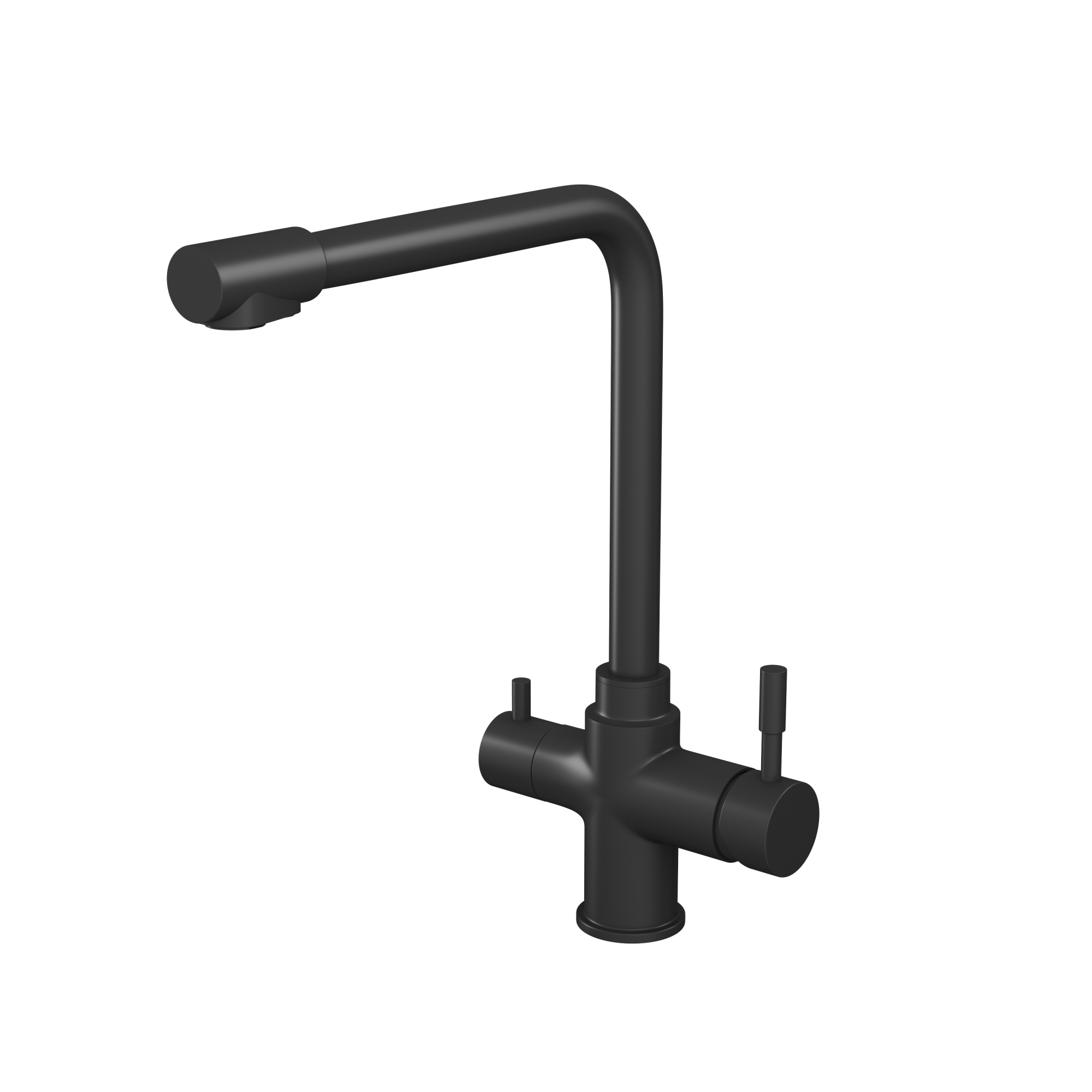 

Смеситель для кухонной мойки с фильтром RUSH (MS9035-33Black)