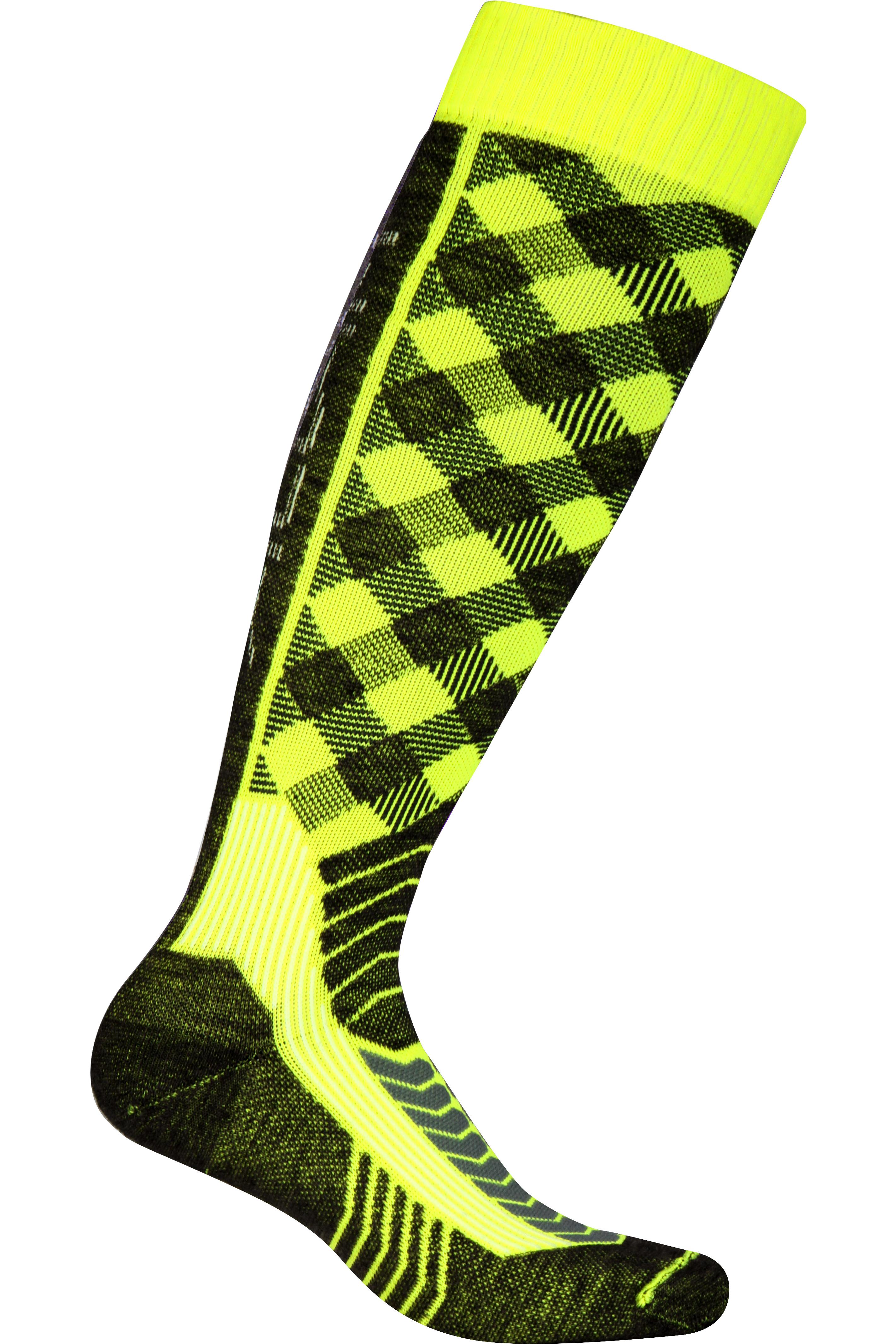 

Носки Accapi Snowboard Freestyle Checks Y (Eur:42-44) 2023-24, Желтый;черный, Snowboard Freestyle