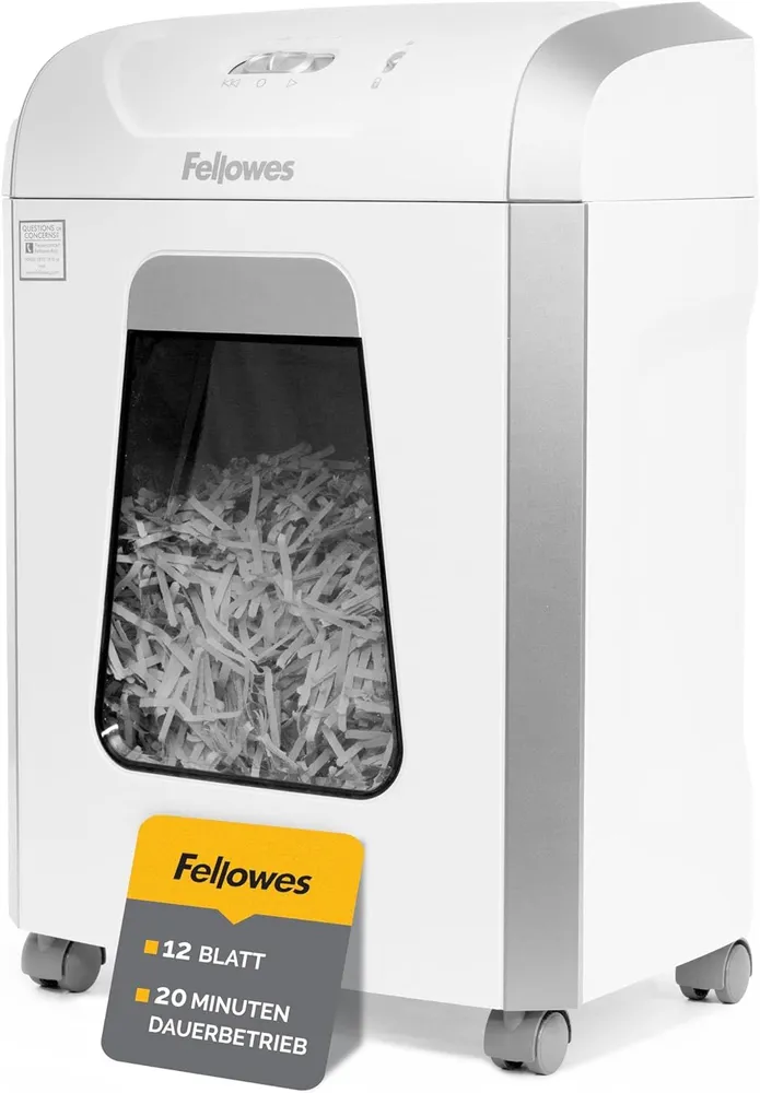 

Шредер FELLOWES Powershred 12C (FS-71201W), Powershred 12C