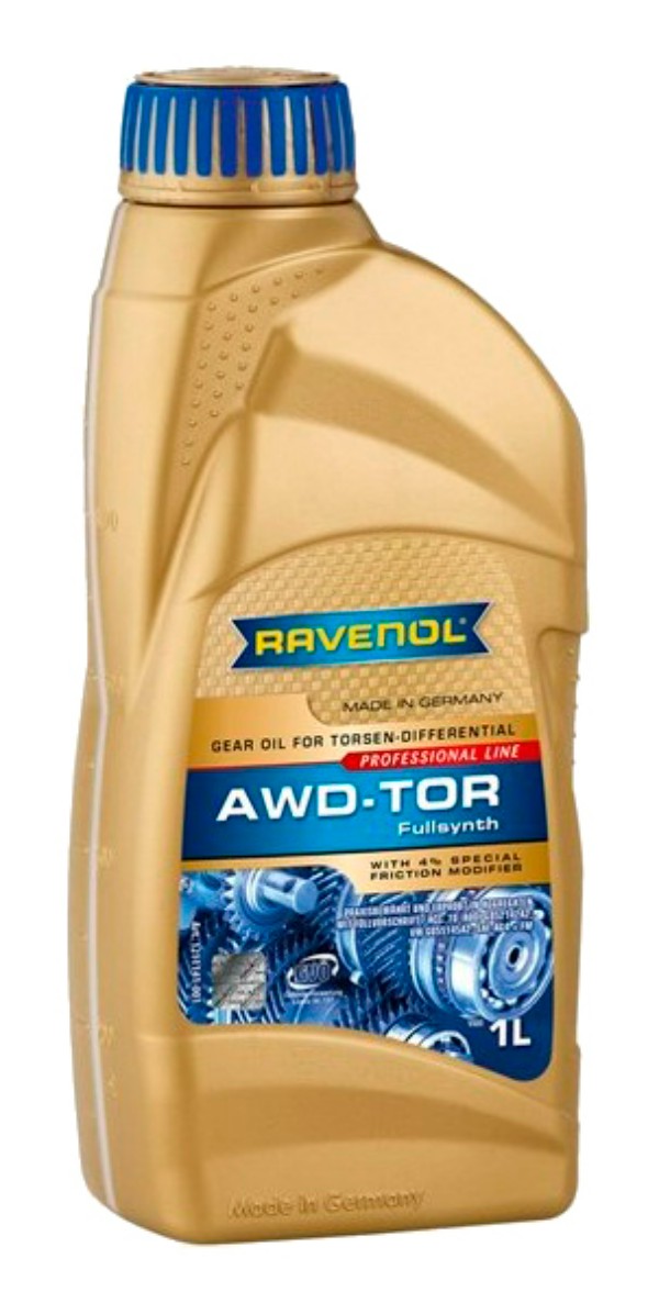 фото 1l awd-tor fluid трансмиссионное масло ravenol арт. 4014835864153