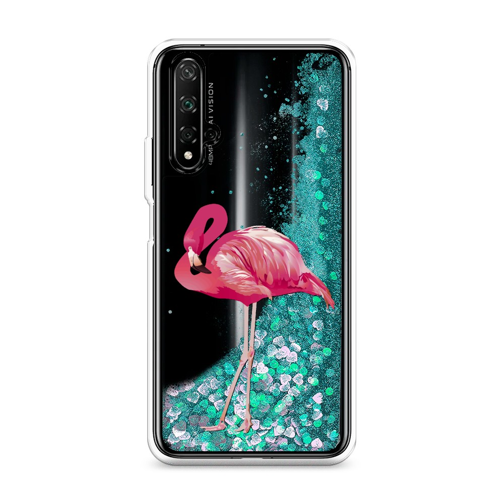 

Чехол Awog "Застенчивый фламинго" на Honor 20/Huawei Nova 5T, 69595-1