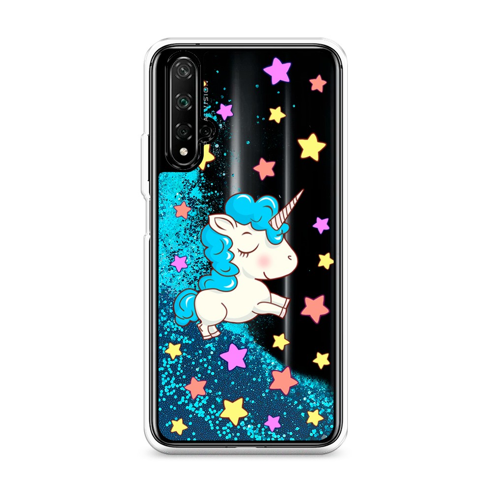 

Чехол Awog на Honor 20/Huawei Nova 5T "Звездный единорог", Разноцветный, 69593-1