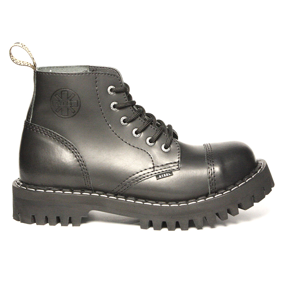 Ботинки женские Steel 141034 черные 37 RU