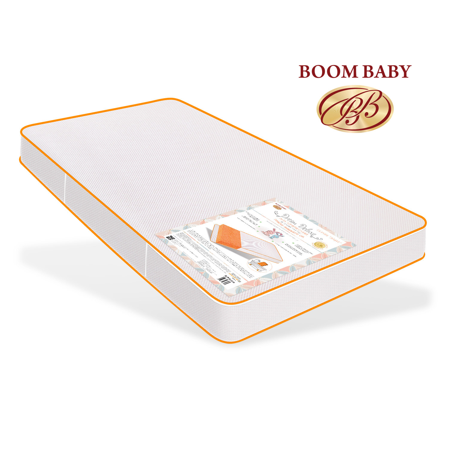 

Матрас Boom Baby Dream Deluxe 3D-мембрана 140 х 70, красный