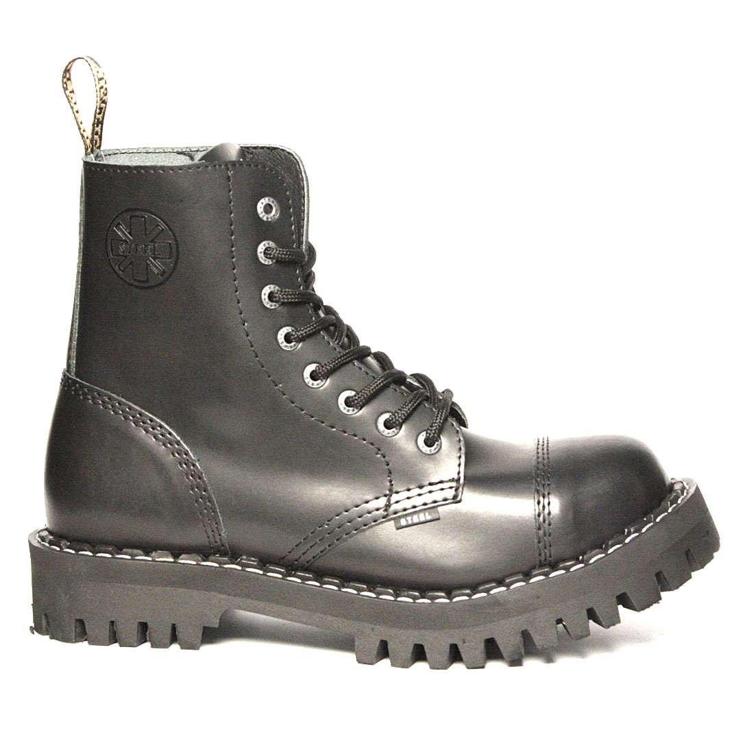 Ботинки мужские Steel 141049 черные 43 RU