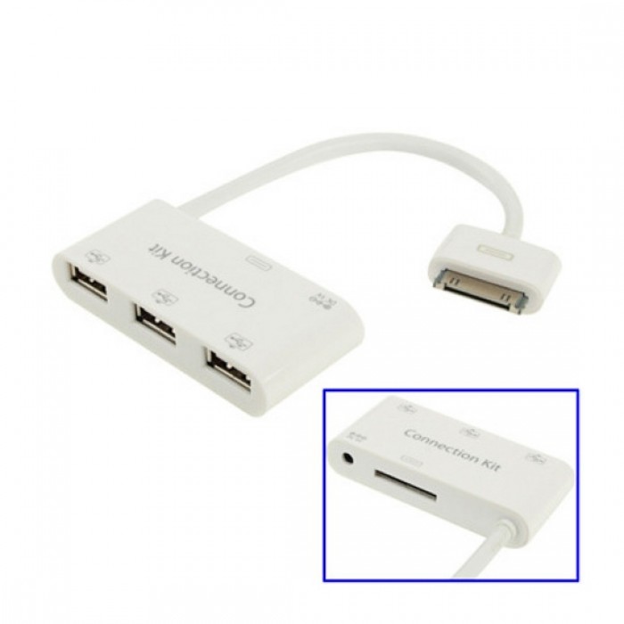 

Хаб iPad1/iPad2 на 3USB BYL-904 белый