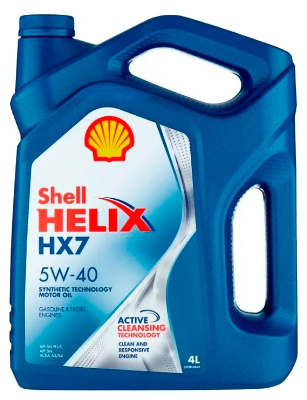 фото Масло shell helix hx7 5w40 (4л) shell арт. helixhx75w404l