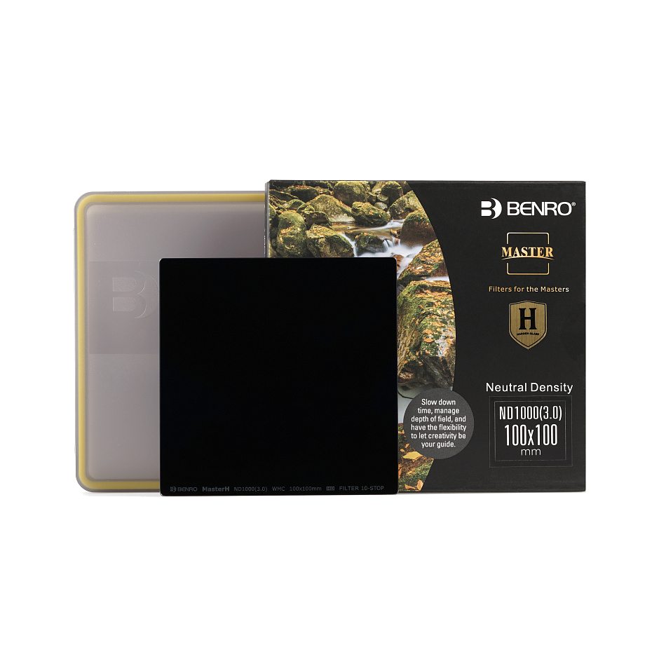 

Светофильтр Benro Master Harden Series ND1000 (3.0) Square Filter 100х100 мм серый
