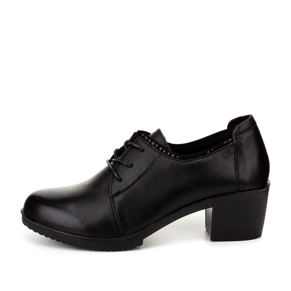 

Полуботинки женские MUNZ SHOES 201-21WA-112KK черные 40 RU, Черный, 201-21WA-112KK