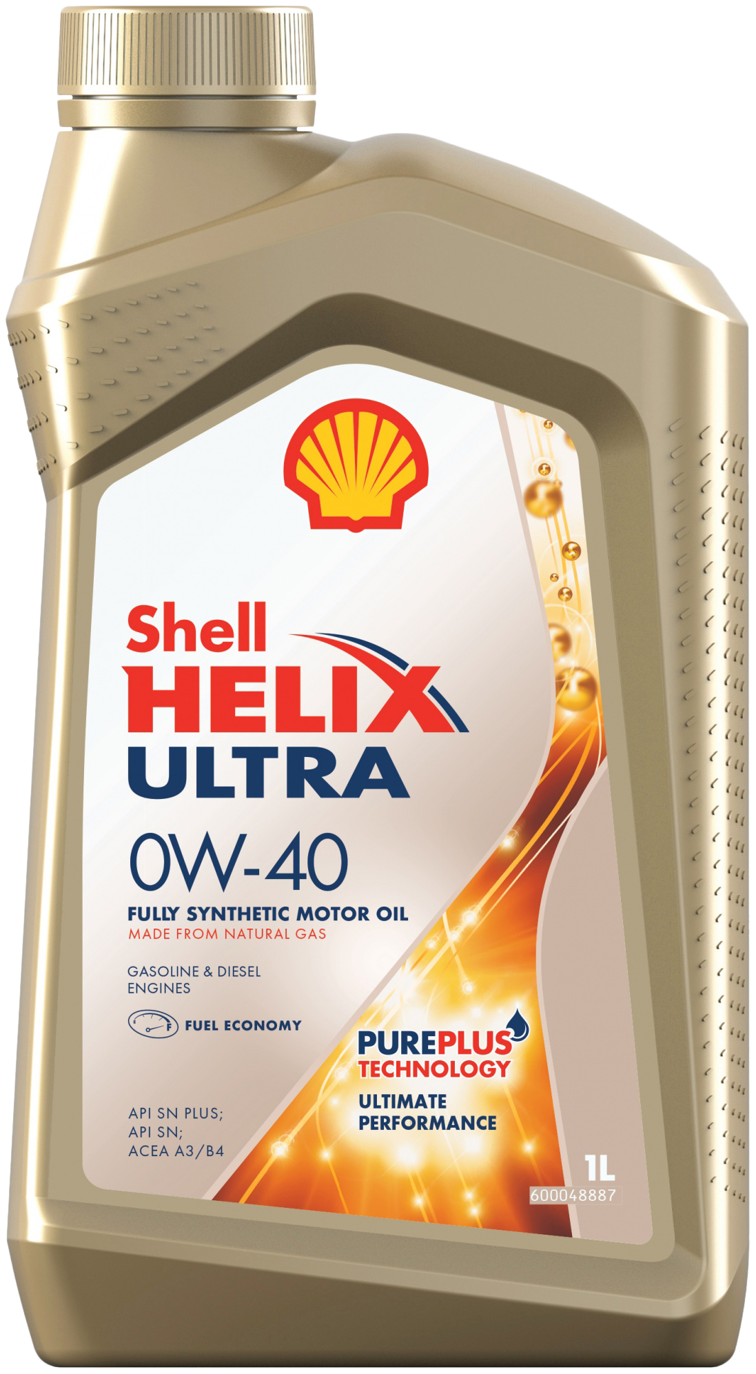 фото Масло shell helix ultra a3-b4 0w40 (1л) shell арт. helixultra0w401l