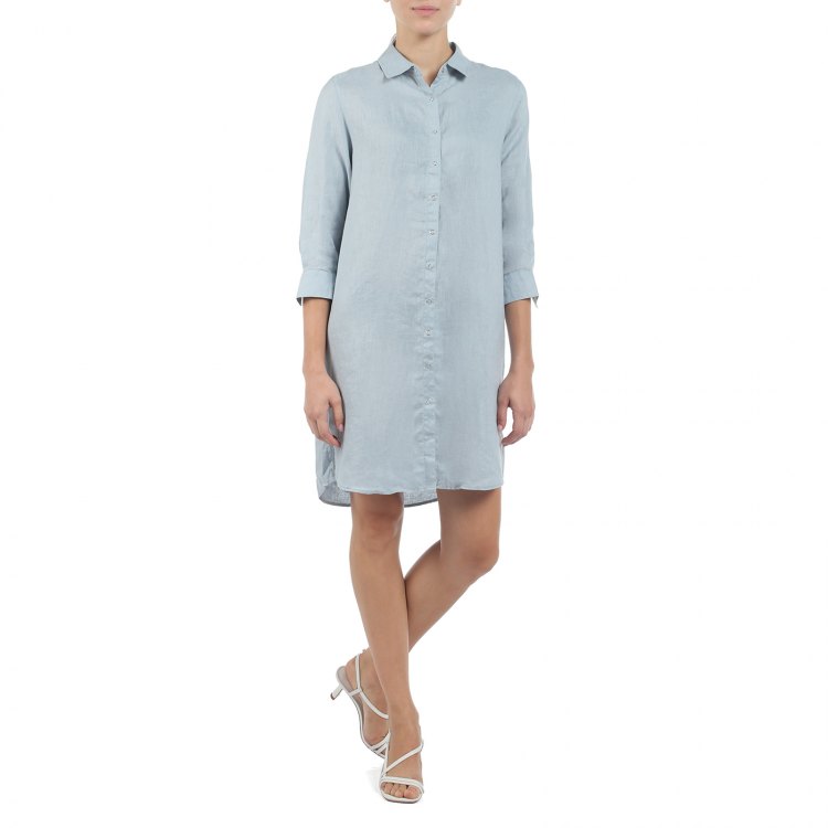 

Платье женское Maison David DRESS голубое L, Голубой, DRESS