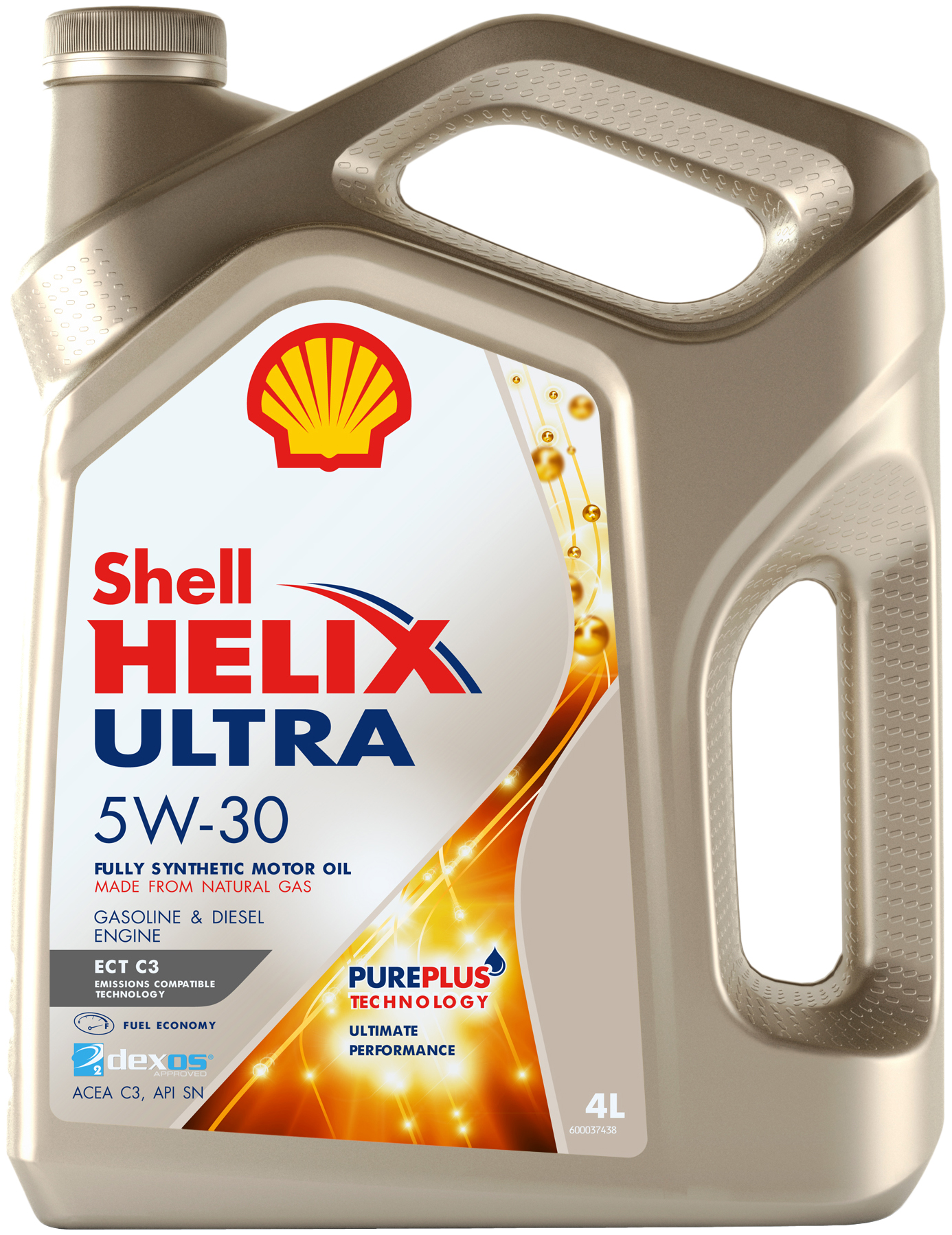 фото Масло shell helix ultra ect 5w-30 c3 (4л) shell арт. helixultraectc35w304