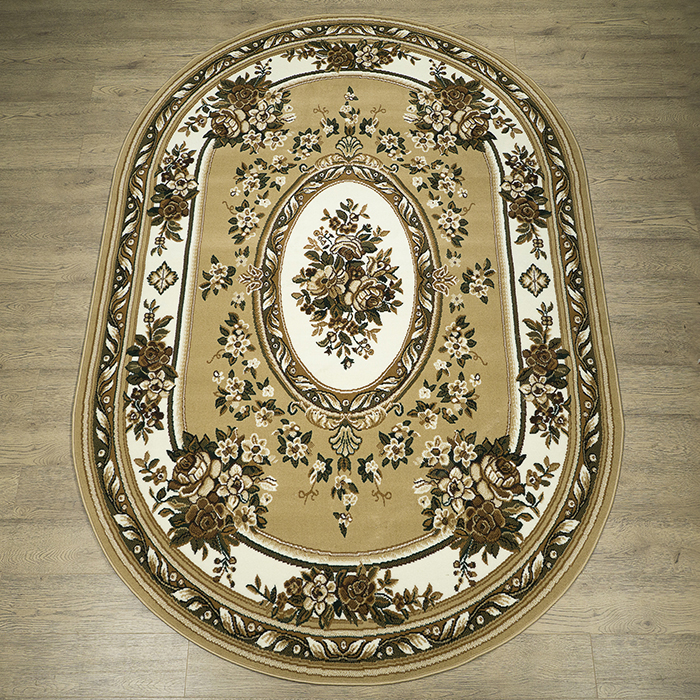 

Ковёр Kitroom Лайла де Люкс 200x400 овальный зеленый 15361