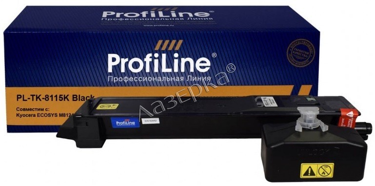 

Картридж Profiline PL_TK-8115K_BK_WC, Черный