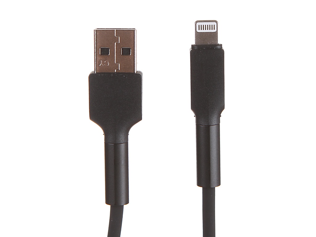 

Аксессуар Baseus Silica Gel Cable USB - Lightning 1m Black CALGJ-01, CALGJ-01