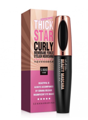 

Тушь Thick Star Curly Придает ресницам удлинение, объем и подкручивает.