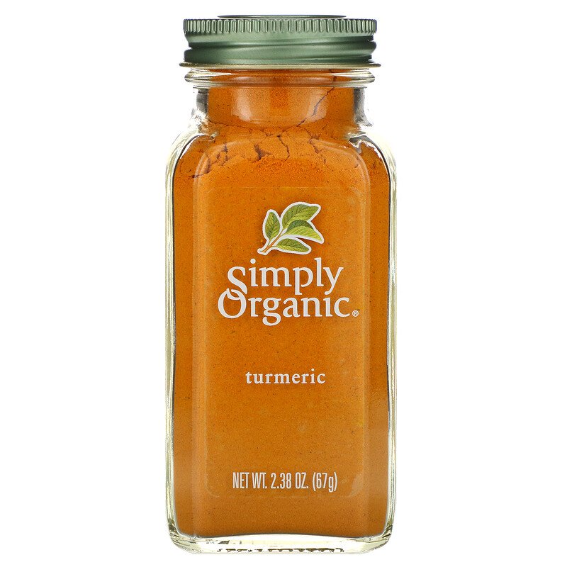 

Куркума, Simply Organic, 2,38 унции (67 г)