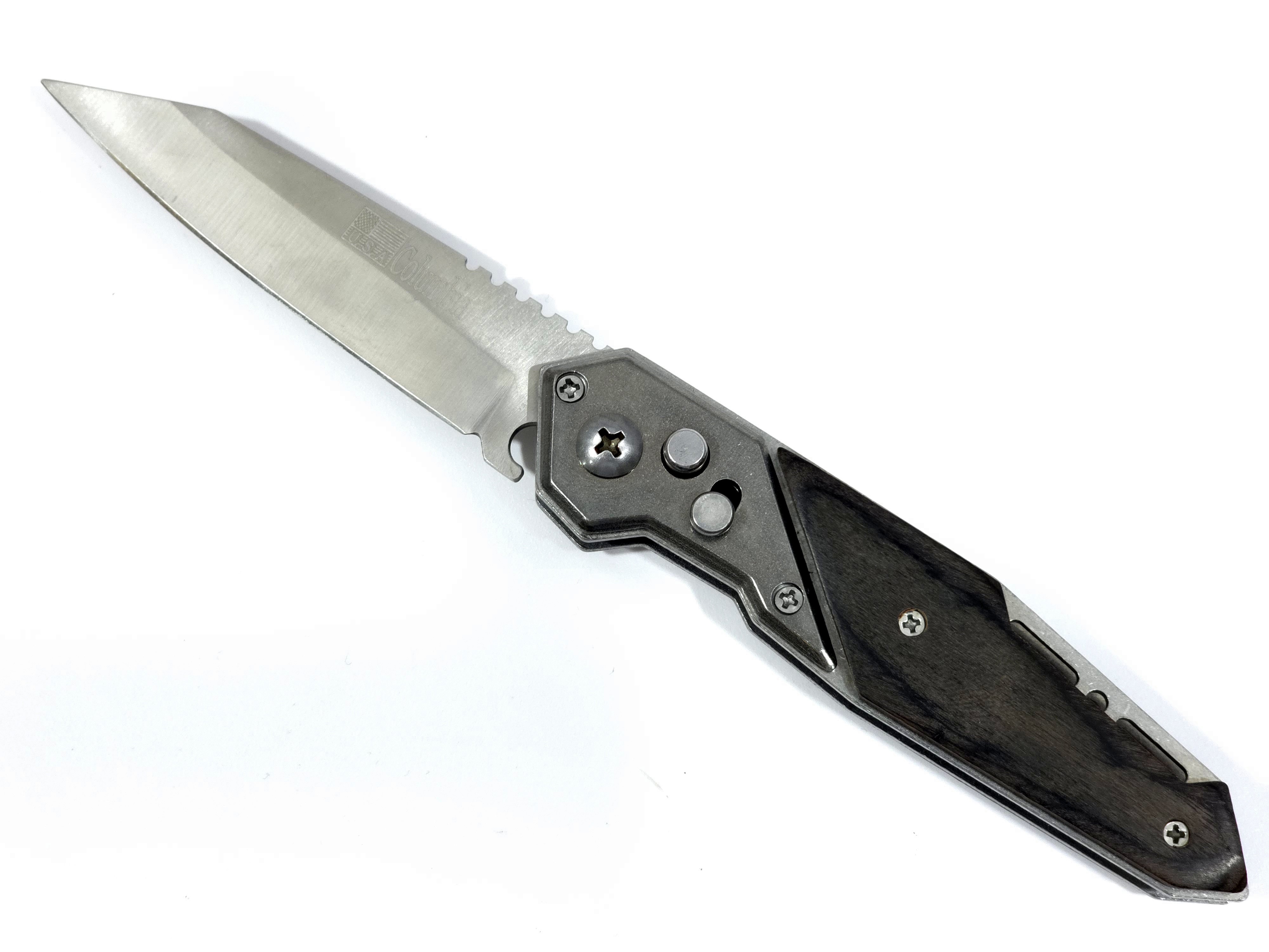 

Туристический нож Columbia MF390BK, длина 20см, длина клинка 8см., MF390BK