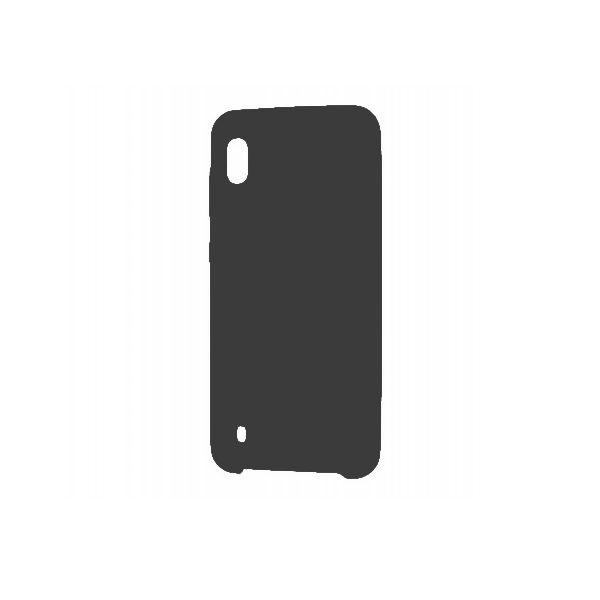 фото Чехол samsung a01 silicone cover темно-серый nobrand