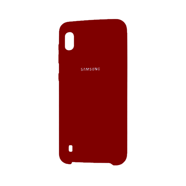 

Чехол Samsung A10 SILICONE COVER бордовый