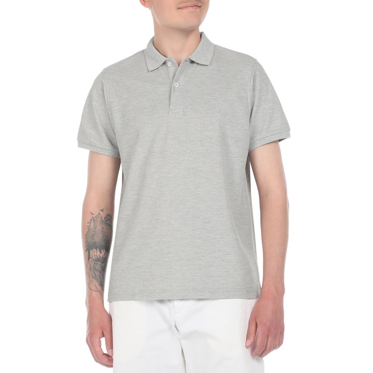 

Футболка мужская Maison David ST-600 серая XL, Серый, ST-600