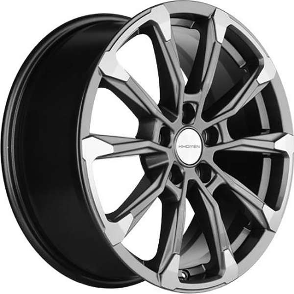 

Колесный диск Khomen Wheels KHW1808 (K5/Santafe) Gray-FP 7.5x18/5x114.3 ET50 D67.1, Серый