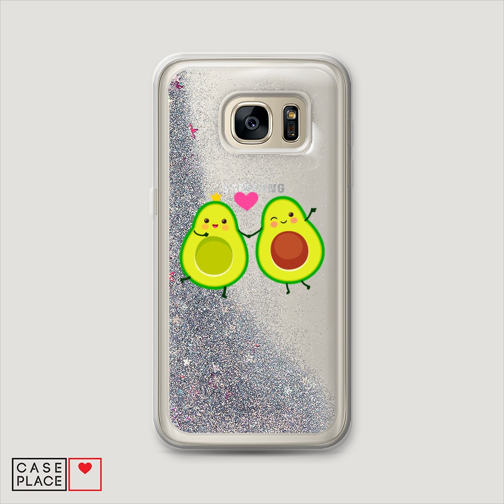 

Чехол Awog на Samsung Galaxy S7 "Авокадо любят", Разноцветный, 24591-1