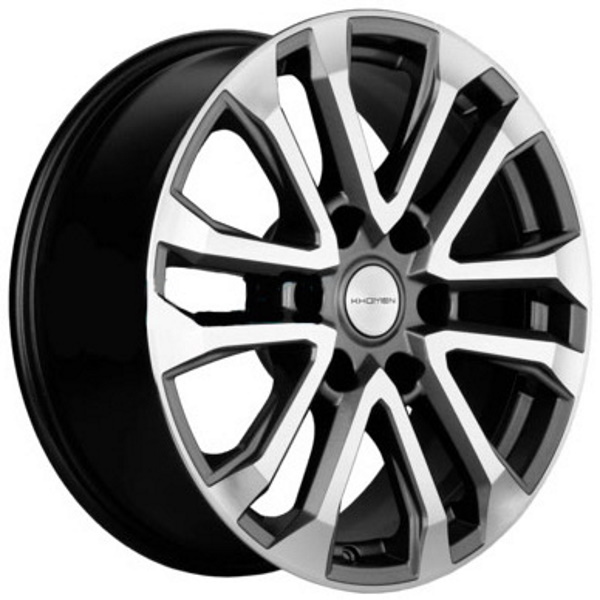 фото Колесный диск khomen wheels khw1805 (lc prado) gray-fp 7.5x18/6x139.7 et25 d106.1