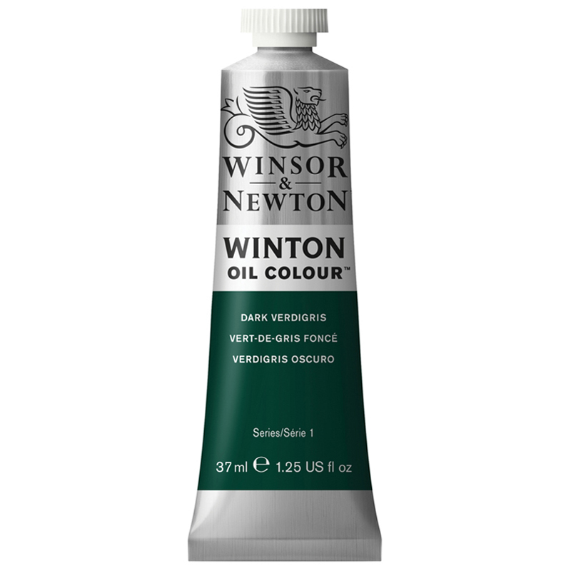 

Краска масляная художественная Winsor&Newton "Winton", 37мл, туба, зеленая патина, (3шт.), Зеленый