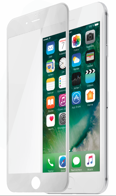 

Защитное 3D-стекло Partner для iPhone 7, белое