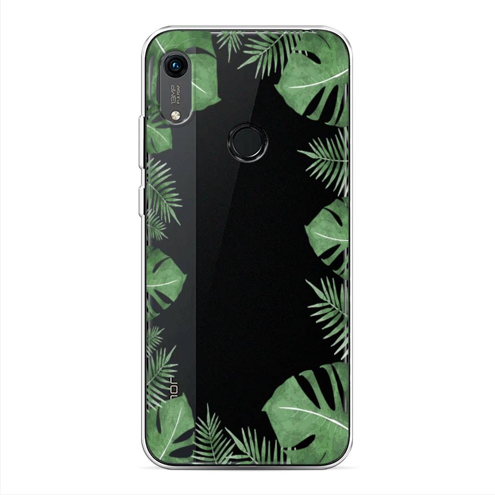 

Чехол Awog на Huawei Y6s "Листья папоротника рамка", Разноцветный, 611550-8