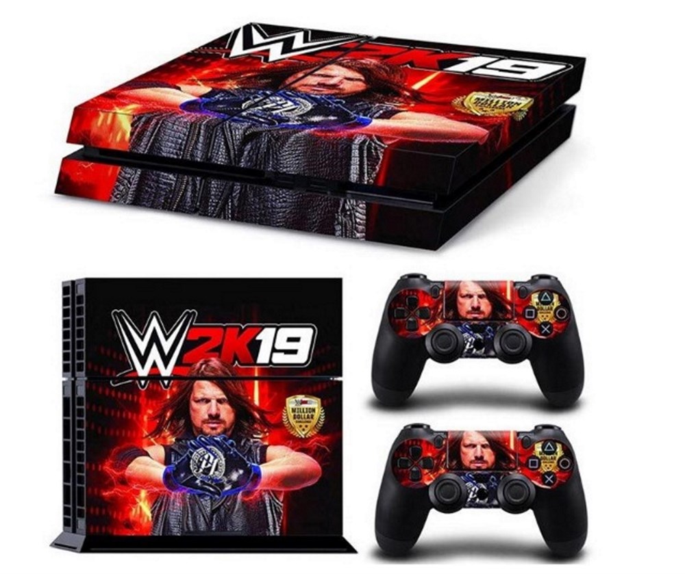 фото Наклейка для ps4 рестлеры wwe w2k19 nobrand