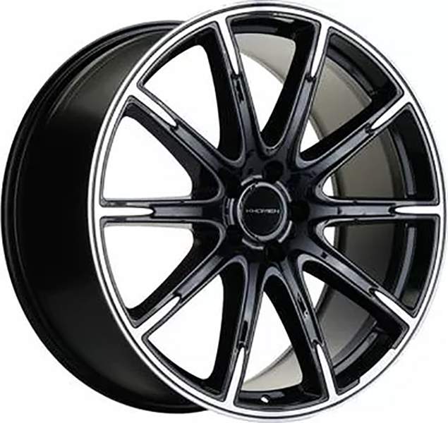 фото Колесный диск khomen wheels khw2102 (gls class) black-fp 9.5x21/5x112 et30 d66.6