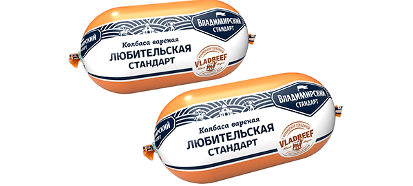 

Колбаса Владимирский стандарт Любительская вареная