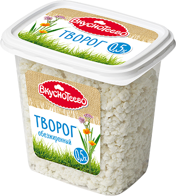 

Творог рассыпчатый Вкуснотеево 5% БЗМЖ 300 г