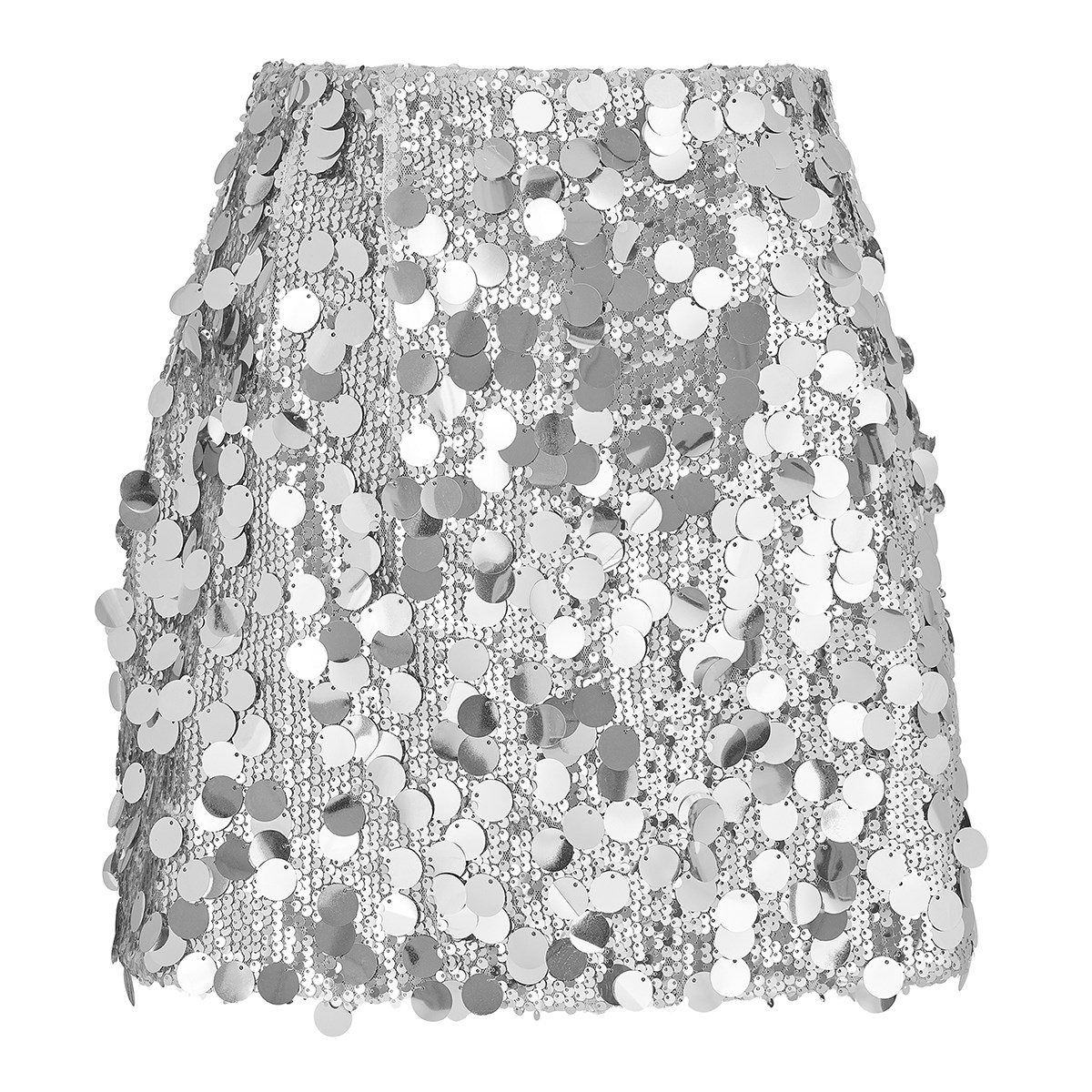 

Юбка женская Katy Collection 55264 серебристая L, Серебристый, 55264