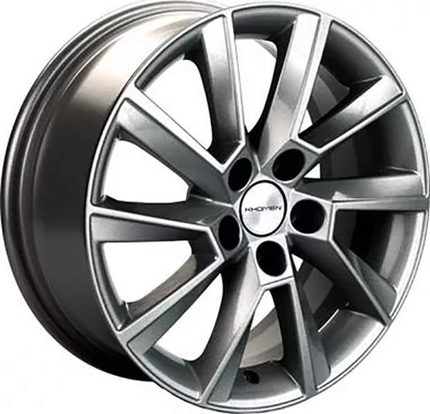 

Колесный диск Khomen Wheels KHW1507 (Rapid/Fabia) Gray-FP 6x15/5x100 ET38 D57.1