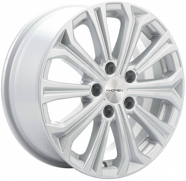 фото Колесный диск khomen wheels khw1610 (optima) f-silver 6.5x16/5x114.3 et41 d67.1