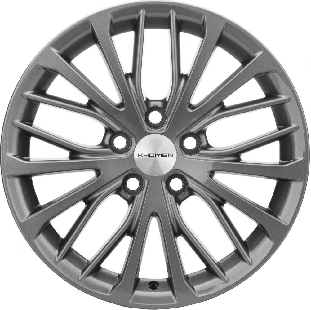 

Колесный диск Khomen Wheels KHW1705 (Chery Tiggo) Gray-FP 7x17/5x108 ET40 D60.1