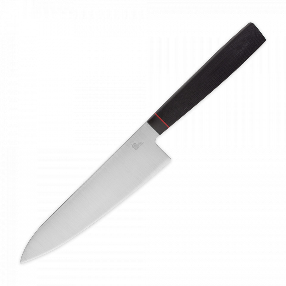 

Нож поварской кухонный шеф CH160, Black, 16 см, сталь Cromax, CH160